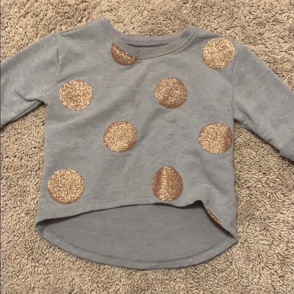 Polka dotted sweater